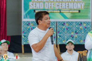 MAYOR DADAH, CONG MUJIV SEND OFF TEAM ISABELA CITY FOR 2025 ZPRAA