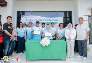 TURN OVER OF CALVARIO BARANGAY HALL