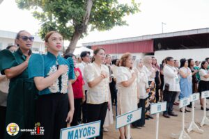 CITY POPULATION/NUTRITION TEAM LEADS REGULAR MONDAY FLAG-RAISING