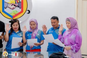 NEW ISABELA CITY BION OFFICERS, TAKE OATH