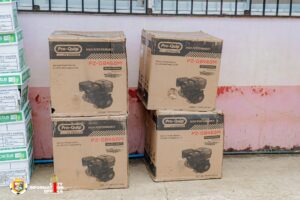 LGU-ISABELA CITY TURN  OVER WATER CRAFT ENGINES, SUPPLIES TO SPECIAL FORCES TO BOOST COASTAL SECURITY