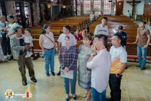 MAYOR DADAH VISITS STA. ISABEL DE PORTUGAL CATHEDRAL ON FIESTA DAY