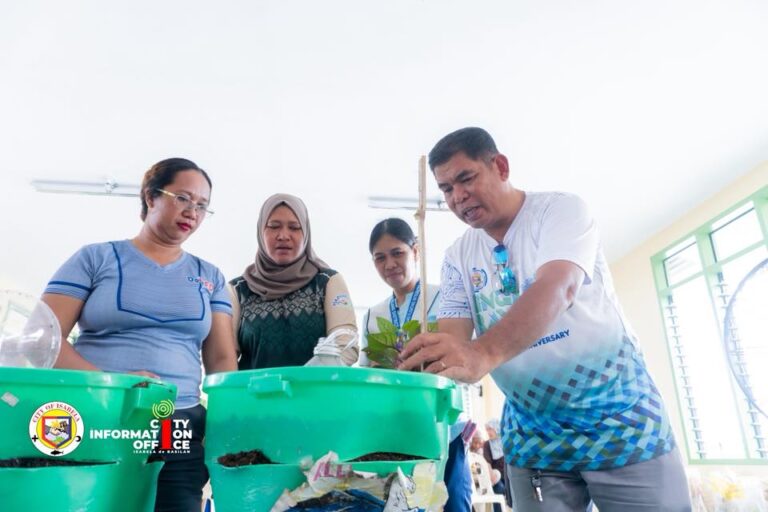 LGU-HANDS ‘GARDENATORS’ TO BADJAO FLOATING INTEGRATED SCHOOL