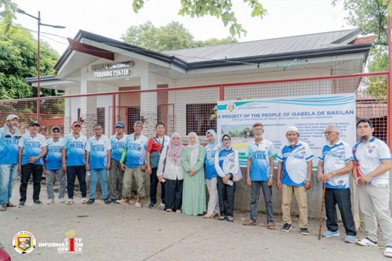 WOMEN’S TRAINING CENTER SA TABUK, BINAKURAN NA’T NILAGYAN NG WATER TANK
