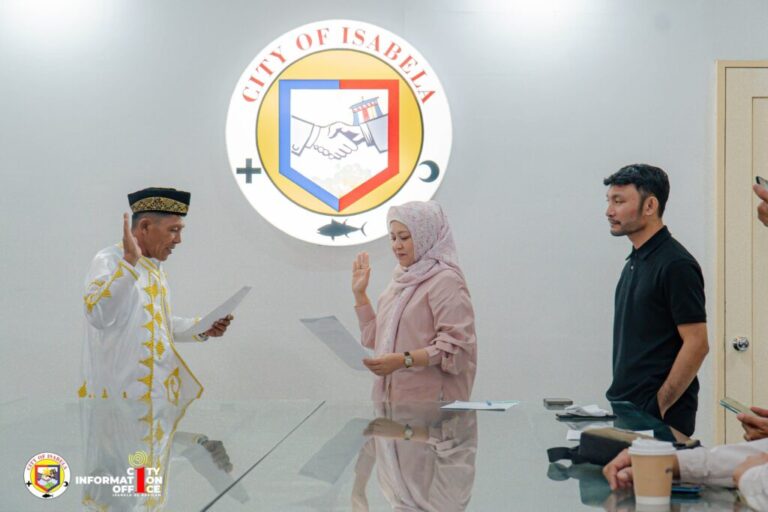 MAYOR TURABIN-HATAMAN ADMINISTERS OATH TO NEWLY AFFIRMED INDIGENOUS PEOPLES REPRESENTATIVE