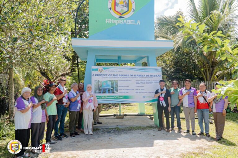 BAGONG BARANGAY HALL, PROYEKTONG PATUBIG PINASINAYAAN SA LUMBANG