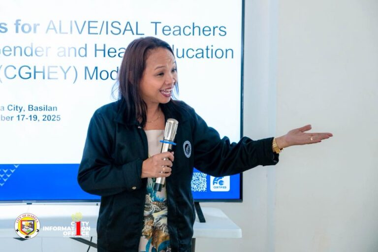 ALIVE/ISAL TEACHERS IN ISABELA CITY STRENGTHEN SKILLS IN GENDER AND HEALTH EDUCATION