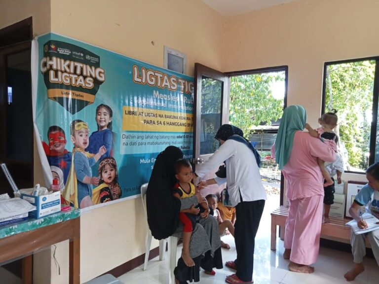 ISABELA CHO VACCINATES 1,371 CHILDREN DURING MR-SIA LAUNCH