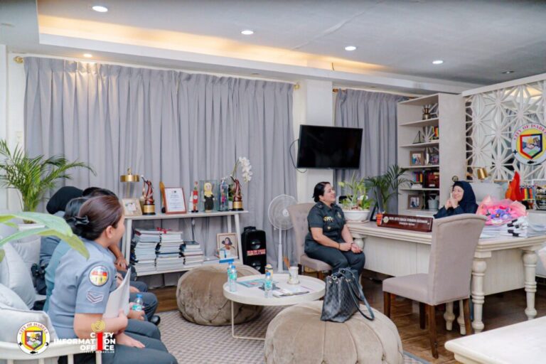 NEW ISABELA CITY JAIL WARDEN PAYS COURTESY CALL