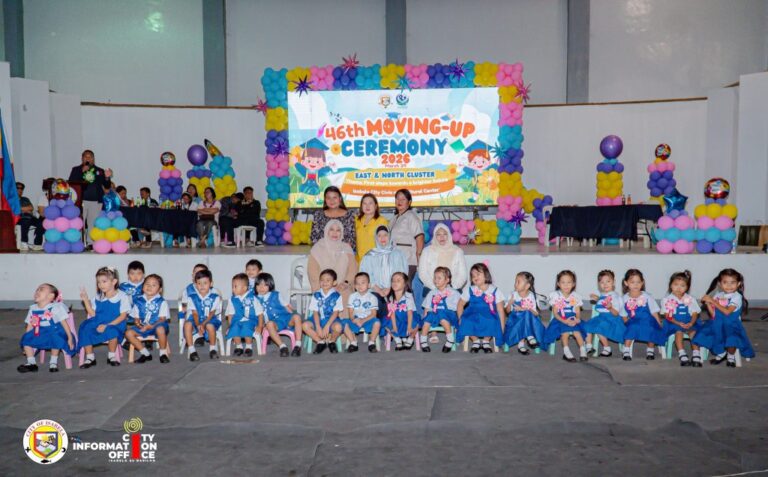 MAYOR DADAH LEADS MOVING-UP FOR PUPILS OF CITY’S ECD CENTERS