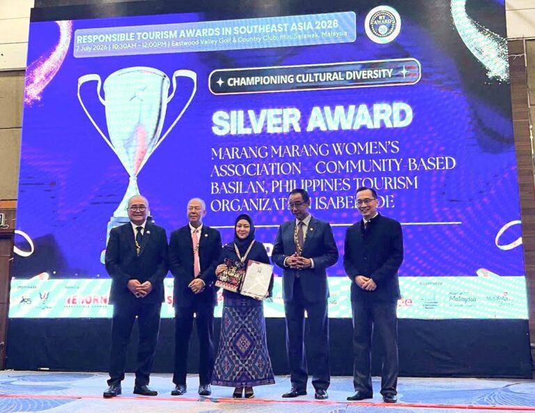 MARANG MARANG WOMEN’S ASSOCIATION WINS SILVER AT RESPONSIBLE TOURISM AWARDS SOUTHEAST ASIA 2026