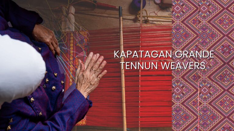MGA YAKAN TENNUN WEAVERS NG KAPATAGAN GRANDE, NABIGYAN NG TULONG-PANGKABUHAYAN AT PAGSASANAY