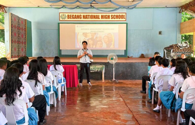 CPMDO CONDUCTS AHD FILM VIEWING AND ORINTATION FOR BEGANG NHS STUDENTS