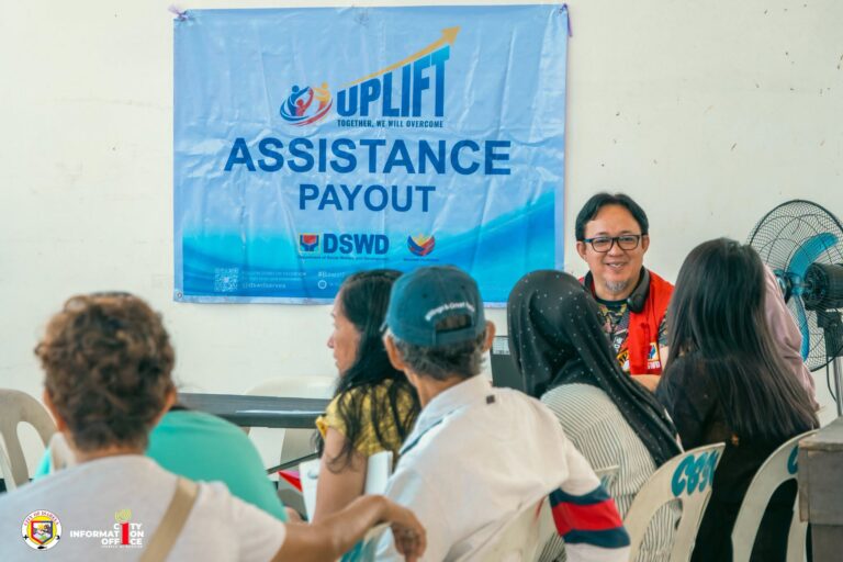DSWD, SINIMULAN NA ANG PAMAMAHAGI NG UPLIFT CASH ASSISTANCE PARA SA MGA KWALIPIKADONG BENEPISYARYO SA LUNGSOD