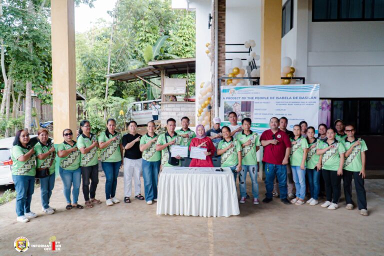 NEW BARANGAY HALL WITH DAYCARE CENTER OPENS IN BARANGAY BUSAY