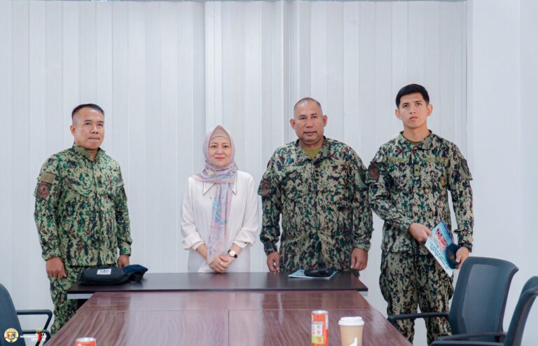MAYOR DADAH, NAKIPAGPULONG SA BAGONG RMFB 9B FORCE COMMANDER