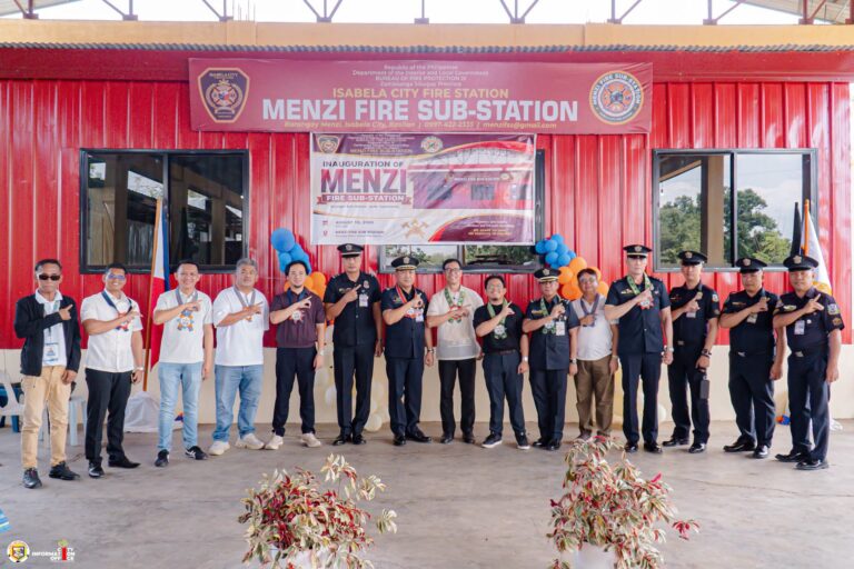 MENZI FIRE SUB-STATION, PORMAL NANG PINASINAYAAN