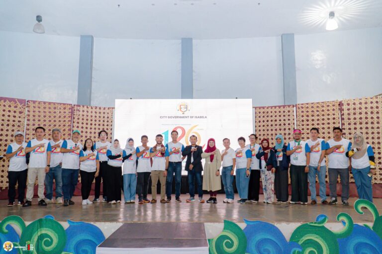 LGU ISABELA CITY KICKS OFF 126TH PCSA WITH EMPLOYEE WELLNESS AND SPORTS ACTIVITIES